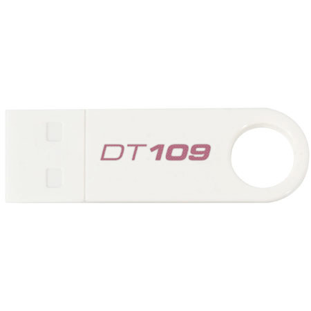 Kingston Technology DT109/4GBZ, 4GB Data Traveler 109, FlashDrive White