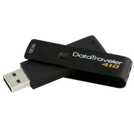 Kingston DT4108GB Data Traveler 410 8GB USB Flash Drive