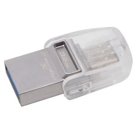 Kingston Technology 32GB DataTraveler microDuo 3C USB Flash Drive