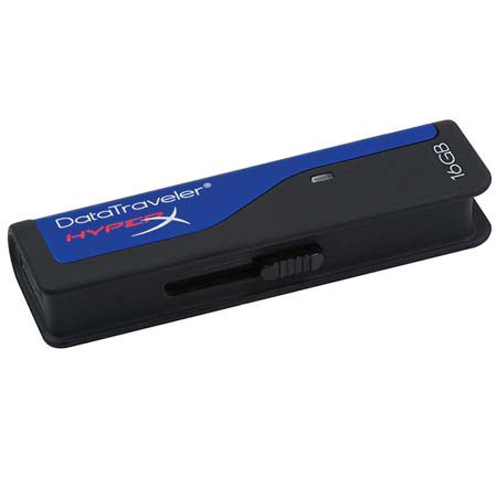 Kingston Technology Data Traveler HyperX2, 16GB Flash Drive with USB 2.0 Interface