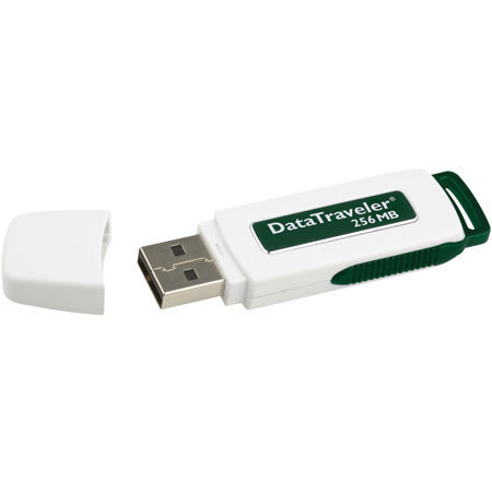 Kingston Technology Data Traveler I, 256mb Flash Drive with USB 2.0 Interface, Red