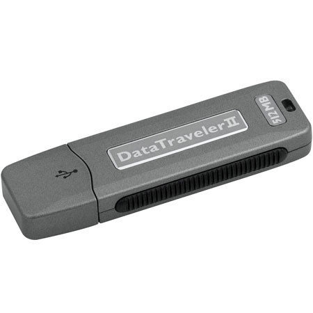 Kingston Technology DataTraveler II, 512mb Flash Drive with High Speed USB 2.0 Interface