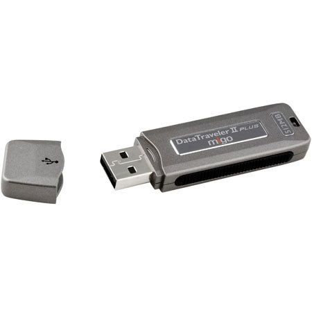 Kingston Technology DataTraveler II Plus, Migo Edition 512mb Flash Drive, High Speed USB 2.0