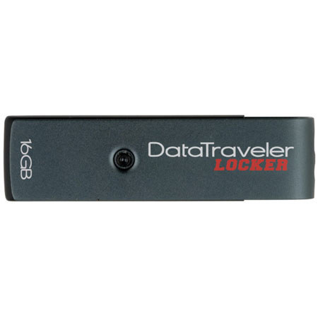 Kingston DTL16GB Datatraveler Locker Flash Drive, 16GB