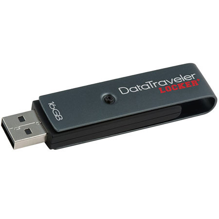 Kingston DTL+16GB Datatraveler Locker USB Flash Drive