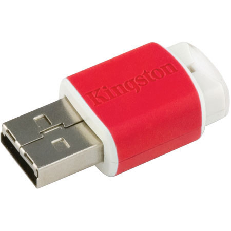 Kingston Technology DataTraveler Mini, 512mb Migo Edition Colorful Mini-sized USB 2.0 Flash Drive - Red