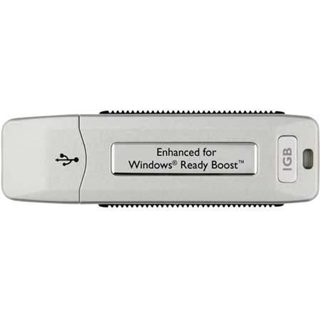 Kingston Technology 1 GB DataTraveler with ReadyBoost, Hot Swappable Portable USB Flash Drive.