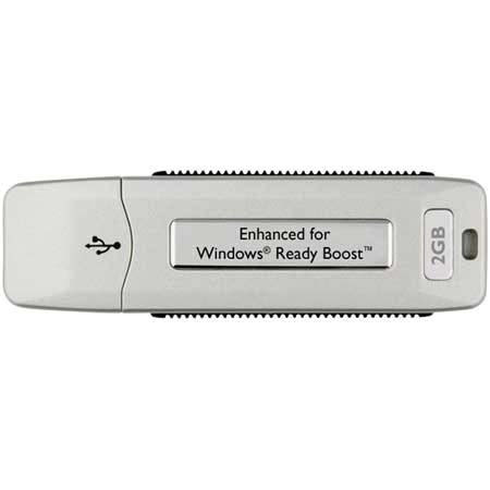 Kingston Technology 2 GB DataTraveler with ReadyBoost, Hot Swappable Portable USB Flash Drive.