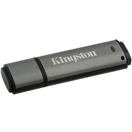 Kingston Technology 8GB DTS DataTraveler Secure, USB 2.0 Flash Drive with Software Security + 256-bit AES Hardware Data Encryption