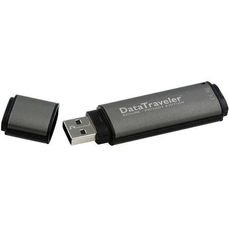 Kingston Technology 2 GB DataTraveler Secure, Privacy Edition, USB Flash Drive