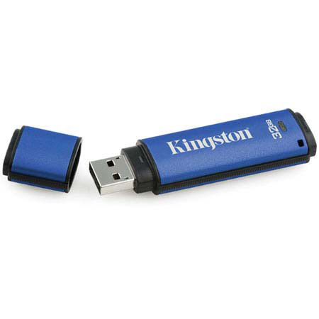 Kingston Technology Data Traveler Vault Privacy Edition, 32GB