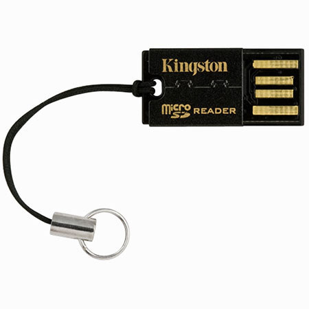Kingston Technology Kingston FCRMRG2 microSD Memory Card Reader/Writer, USB