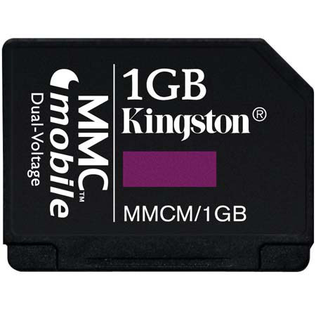 Kingston Technology 1 GB MultiMedia MMCmobile Memory Card. #MMCM1GB