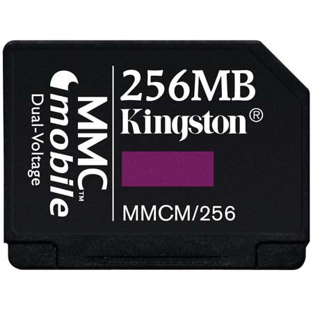 Kingston Technology 256mb MultiMedia MMCmobile Memory Card. #MMCM256