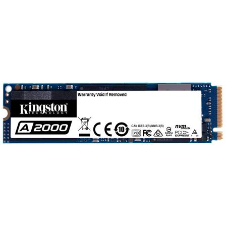 Kingston Technology A2000 1TB NVMe PCIe Gen 3.0 x4 M.2 Internal SSD