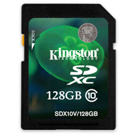 Kingston 128GB Class 10 SDXC Memory Card
