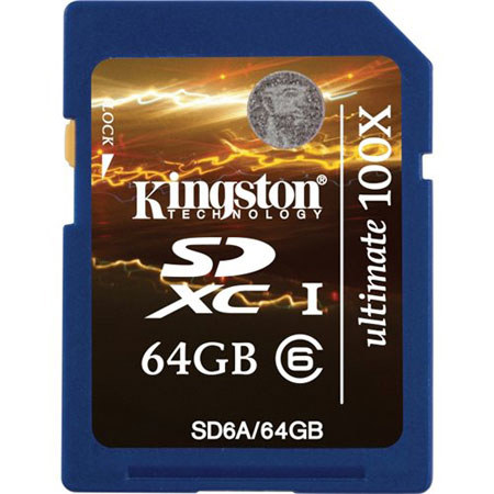 Kingston Technology SD6A/64GB SDXC Card