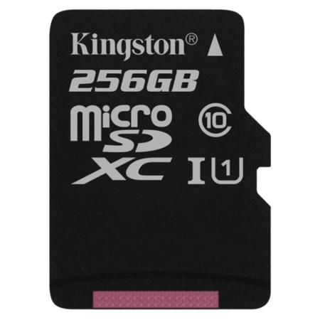 Kingston Technology Canvas Select 256GB Class 10 UHS-I microSDXC Memory Card