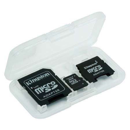 Kingston SDC48GB2ADP 8GB microSDHC Memory Card