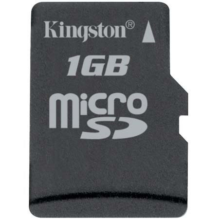 Kingston Technology 1 GB Micro Secure Digital, microSD, Memory Card