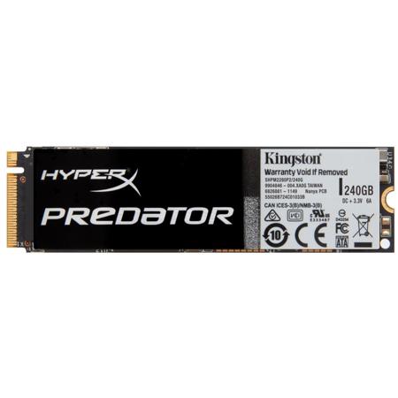 Kingston Technology 240GB HyperX Predator PCIe Gen2 x4 (M.2)