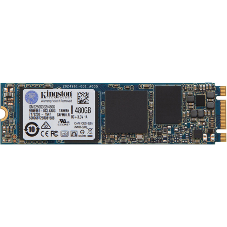 Kingston Technology SSDNow M.2 SATA G2 6Gbps 480GB Solid-State Drive