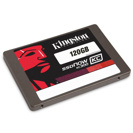 Kingston Technology SSDNow KC300 SATA 3 2.5" 120GB Internal SSD with Adapter