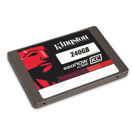 Kingston Technology SSDNow KC300 SATA 3 2.5" 240GB Internal SSD with Adapter