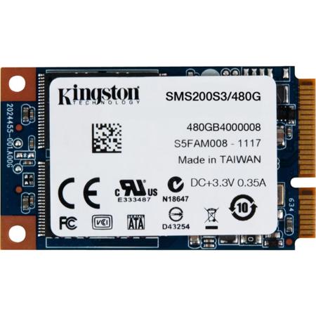 Kingston Technology SSDNow mS200 Mini-SATA 480GB Internal Solid State Drive