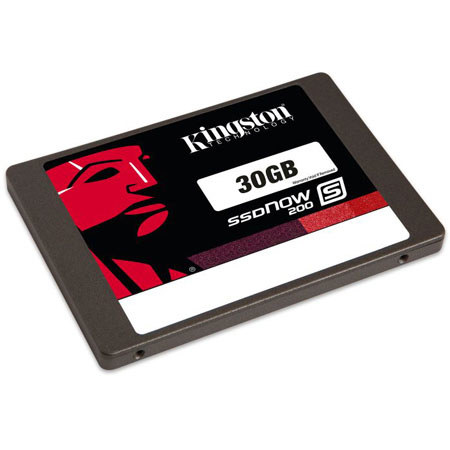 Kingston Technology SSDNow S200 SATA 3 2.5" 30GB Solid State Drive