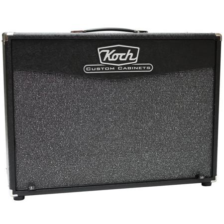 KOCH KCC212-V 2x12" 180W Front Mounted Vertical Speaker Cabinet, Black Tolex