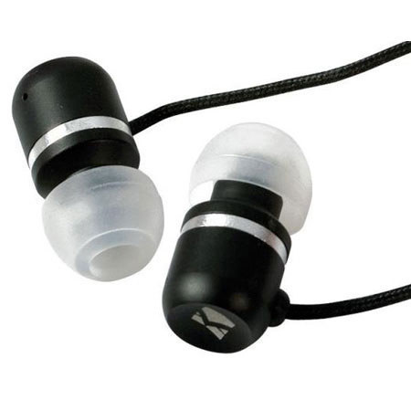 Kicker EB101 Noise-Isolating In-Ear Headphones - Black