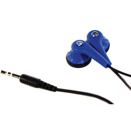 Kicker EB51 Blue Premium Full-Range Stereo Earbuds