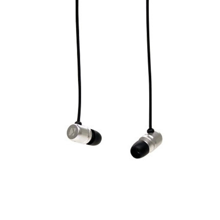 Kicker EB91 MicroFit In-Ear Monitors, Silver