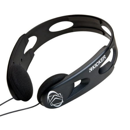 Kicker HP201 Active-style Headphones, Black