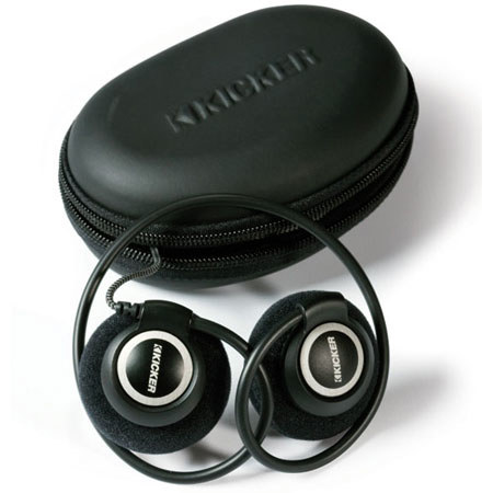Kicker HP301 Headphone with Nickel Plated 3.5mm Stereo
