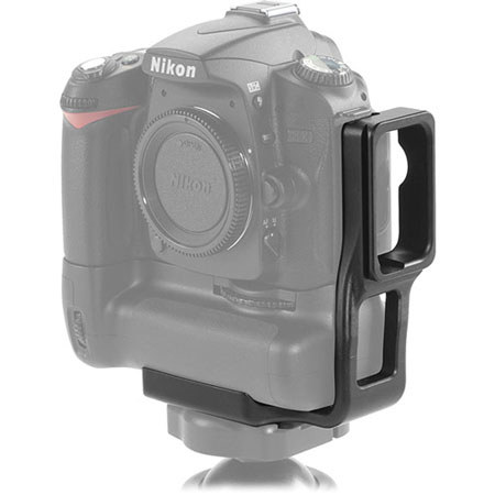 Kirk Compact L-Bracket for Nikon D80 & D90 with MB-D80 Camera