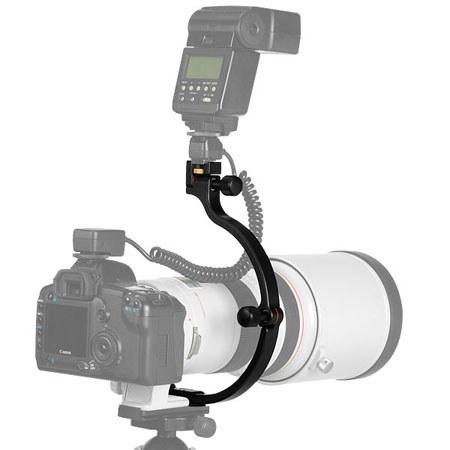 Kirk Telephoto Flash Bracket for Lenses with Tripod Collar