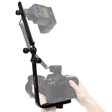 Kirk Universal Macro Flash Bracket with 1/4"-20 Tripod Socket