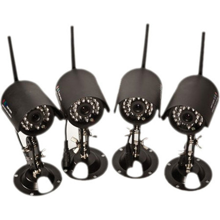 KJB Security Products C1195 Wireless Security Surveillance Kit