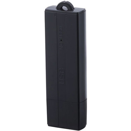 KJB Security 8GB USB Flash Drive/Voice Recorder, USB Direct Connect,Rechargeable