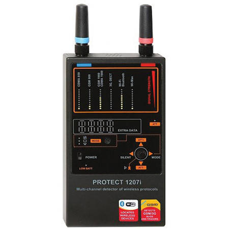 KJB Security Products DD1207 Multi-Channel Detector for Wireless Protocols