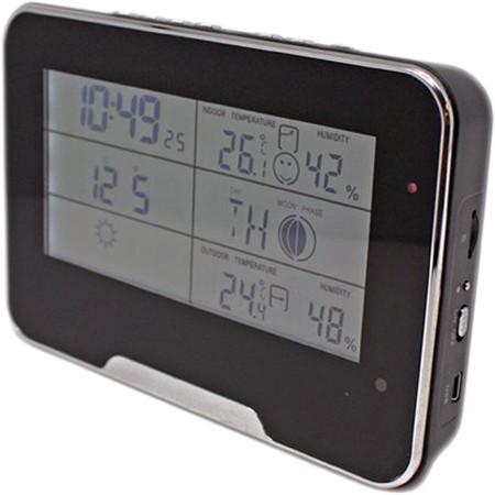 KJB Security Products SleuthGear DVR105WF Weather Station with Camera & DVR