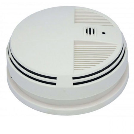 KJB Security Products SC7100HD IR Side View Smoke Detector Camera with Audio