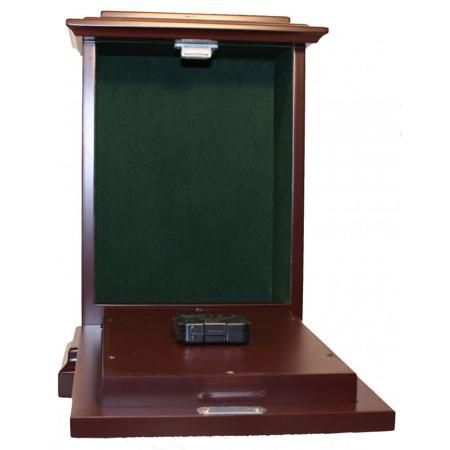 KJB Security Products Zone Shield SC93604K Rectangle Clock, 4K Indoor Camera&DVR