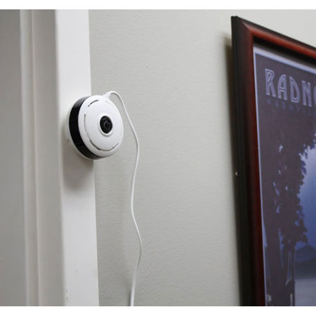KJB Security Products WF1130 360 Degree Wi-Fi Camera with Night Vision