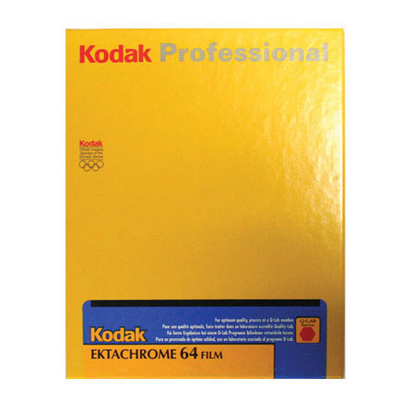 Kodak Ektachrome EPR 6117 64D Color Slide Film ISO 64, 8 x 10", 10 Sheets Transparency, USA