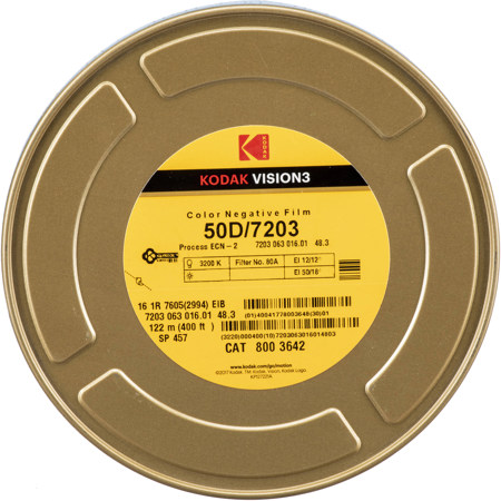 Kodak VISION3 50D/7203 Color Negative Motion Picture Film