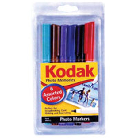 Kodak Photo Color Markers - 6 Different Colored Markers. #9415
