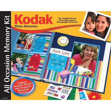 Kodak Photo Memories All Occasion Memory Kit, with Everything to Preserve a Photographic Moment.
